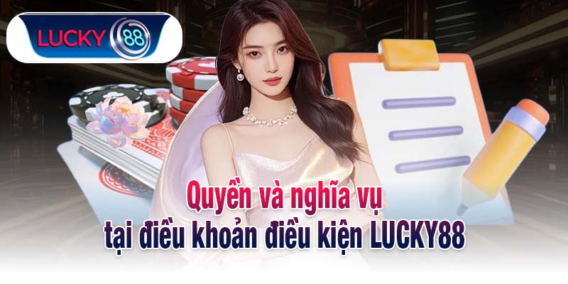Quyền và nghĩa vụ tại điều khoản điều kiện LUCKY88
