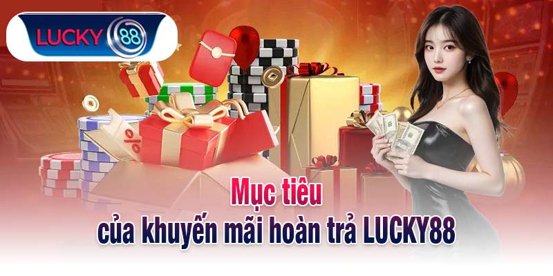 Mục tiêu của khuyến mãi hoàn trả LUCKY88